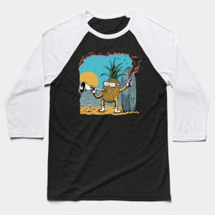 Pineaple Summer Holiday Baseball T-Shirt